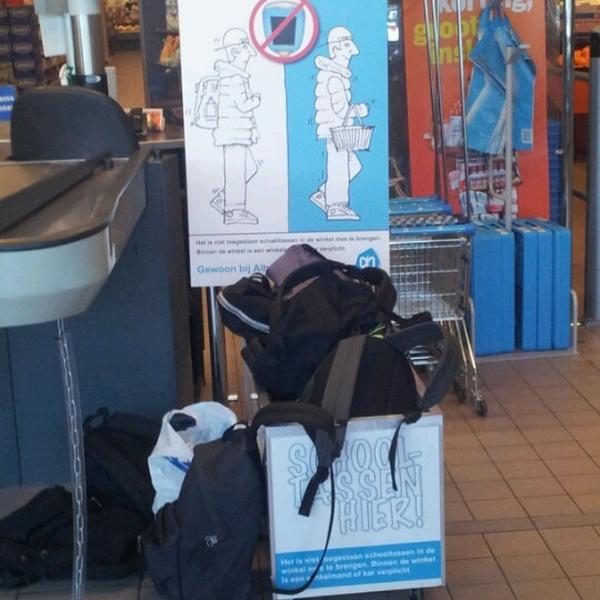 Photo taken at Albert Heijn by Elizabeth B. on 8/29/2012-荷兰乌特勒支索斯特博格米斯特格罗特街2号 Photo taken at Albert Heijn by Elizabeth B. on 8/29/2012