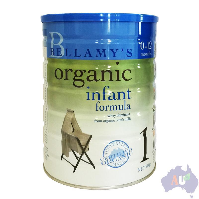 【优品库】澳洲 Bellamy 贝拉米有机婴儿奶粉 一段(0-12个月)