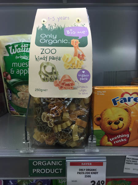 Only Organic 儿童面食