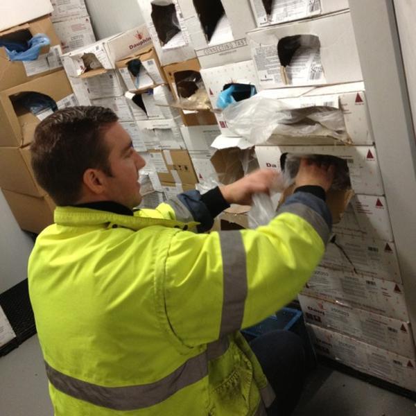 Photo taken at Proxy Delhaize by Kelly D. on 11/1/2012