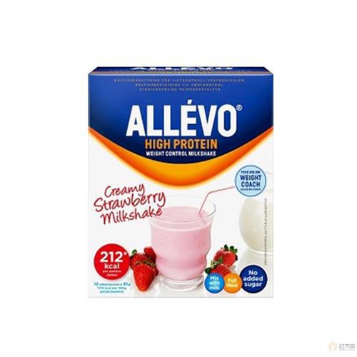 瑞典 Allevo 草莓高蛋白粉 10包