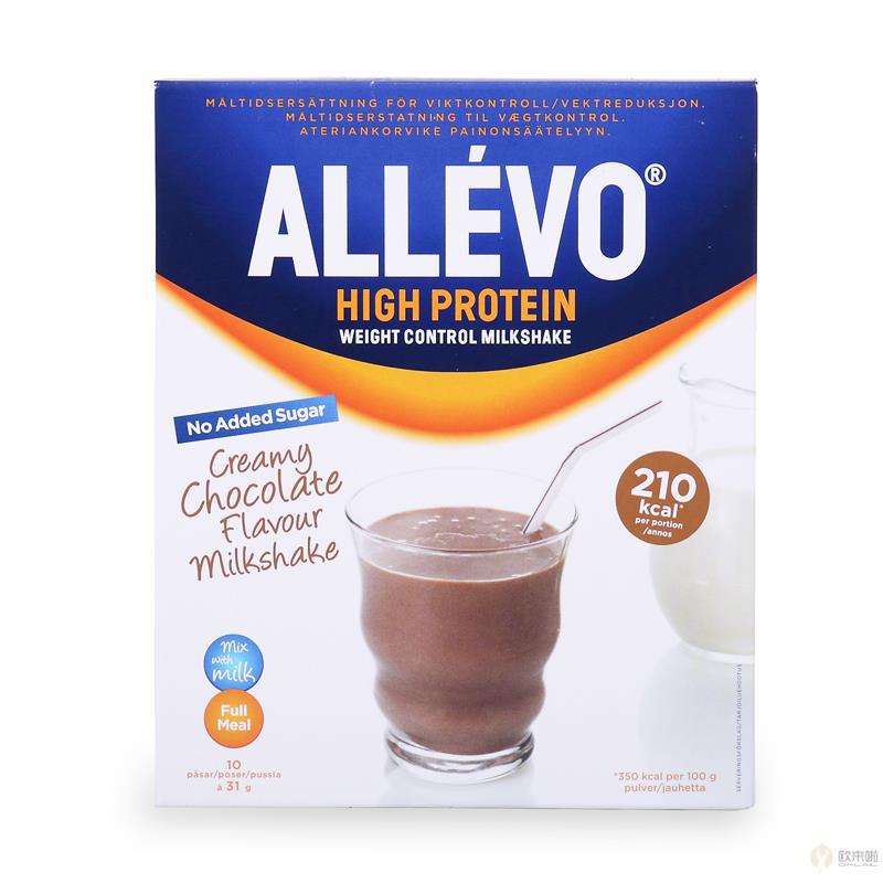 瑞典 Allevo 巧克力高蛋白粉 10包