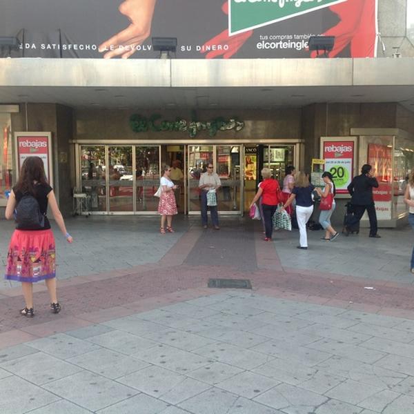 Photo taken at El Corte Inglés by Eduardo A. on 7/26/2012