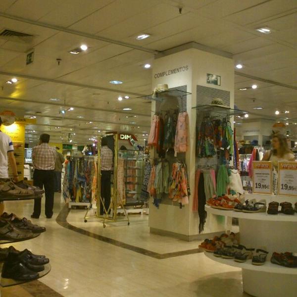 Photo taken at El Corte Inglés by Alexandra H. on 6/9/2012