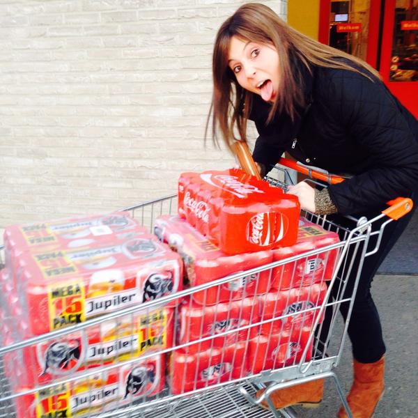 Photo taken at Colruyt by Anthonella on 2/13/2015