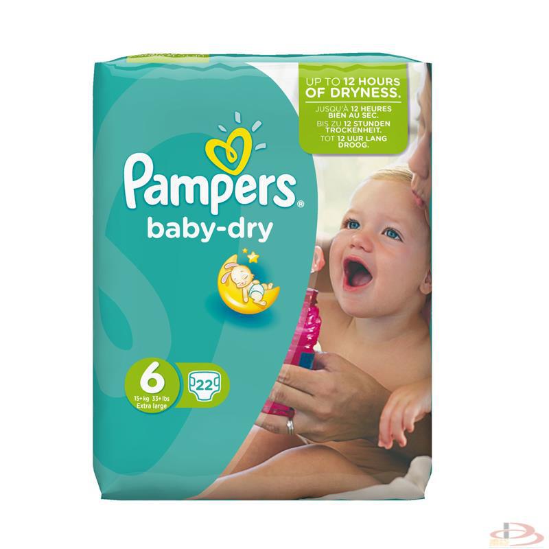 德国帮宝适Pampers纸尿裤绿帮6号15kg以上22片 德国帮宝适Pampers纸尿裤绿帮6号15kg以上22片