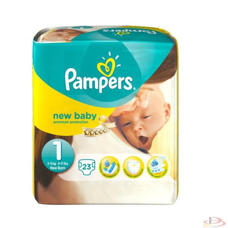 德国帮宝适Pampers纸尿裤New baby 新生儿1号2-5kg22片