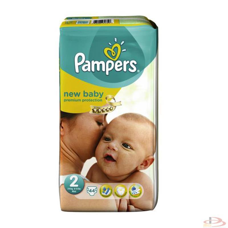 德国帮宝适Pampers纸尿裤New baby 新生儿2号3-6kg44片 德国帮宝适Pampers纸尿裤New baby 新生儿2号3-6kg44片