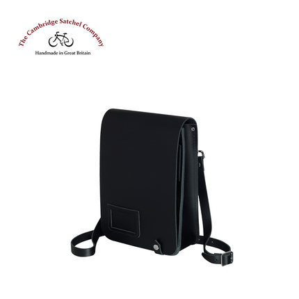 Cambridgesatchel英国Map系列中号黑色男士单肩斜挎剑桥包 Cambridgesatchel英国Map系列中号黑色男士单肩斜挎剑桥包