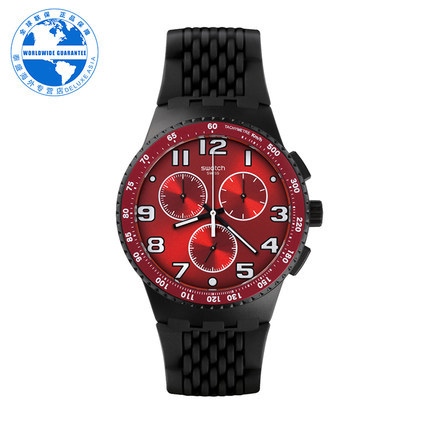 Swatch/斯沃琪 正品男士手表 运动休闲石英腕表SUSB101