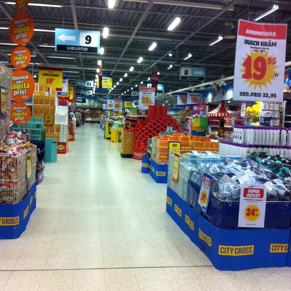 Photo taken at City Gross Västerås by Ken J. on 3/17/2013