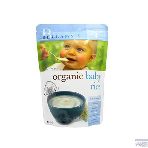 澳大利亚进口婴幼儿米粉-Bellamy 贝拉米 有机婴幼儿米粉 125g 4个月以上 澳大利亚进口婴幼儿米粉-Bellamy 贝拉米 有机婴幼儿米粉 125g 4个月以上