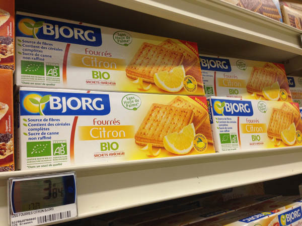 bjorg有机柠檬饼干 bjorg有机柠檬饼干