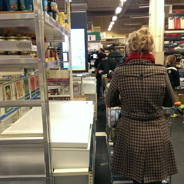 Photo taken at Colruyt by Jeroen S. on 1/31/2014