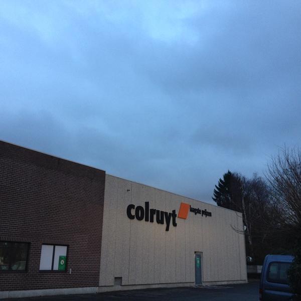 Photo taken at Colruyt by Iblis D. on 1/14/2014