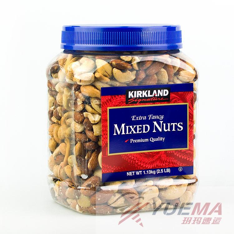 美国进口坚果仁-Kirkland Mixed Nuts 盐焗味混合装坚果仁 1130克 美国进口坚果仁-Kirkland Mixed Nuts 盐焗味混合装坚果仁 1130克