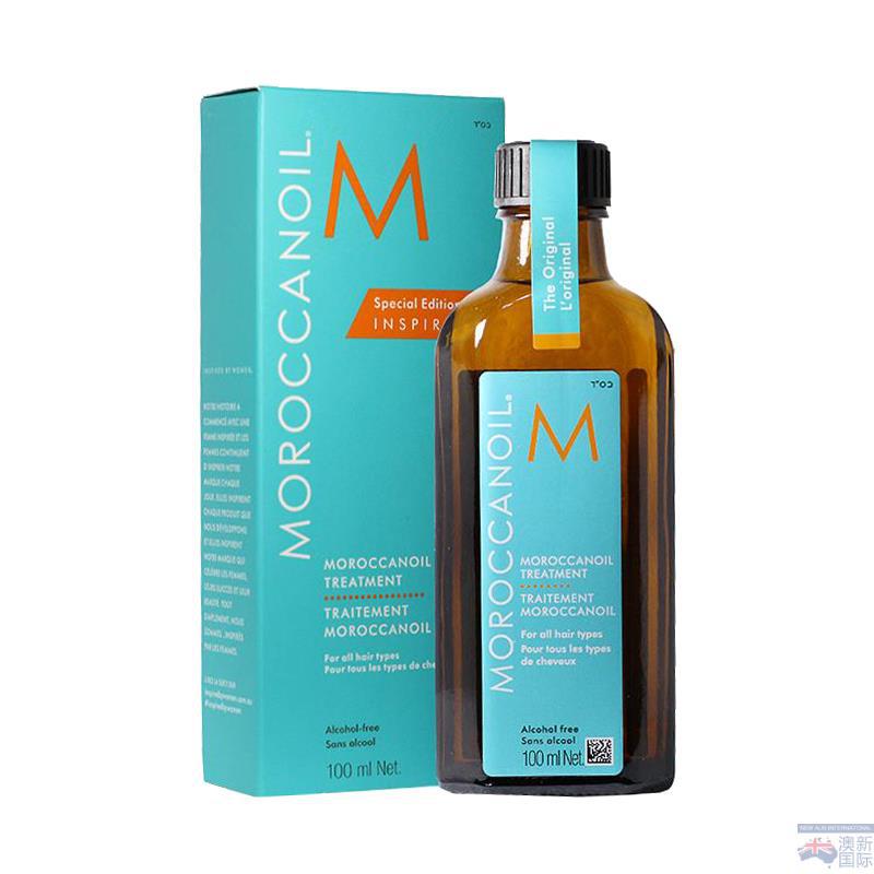 澳大利亚进口护发精华油-Moroccanoil 摩洛哥阿甘油修复护发精华油 100ml