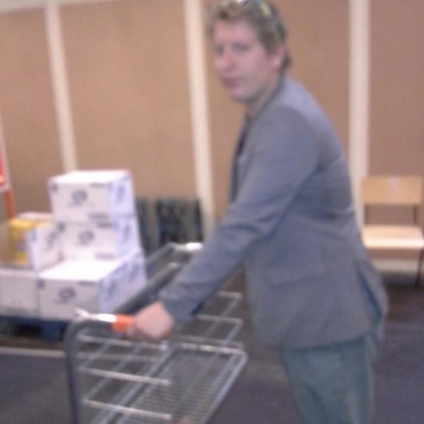 Photo taken at Colruyt by Sven J. on 10/4/2014