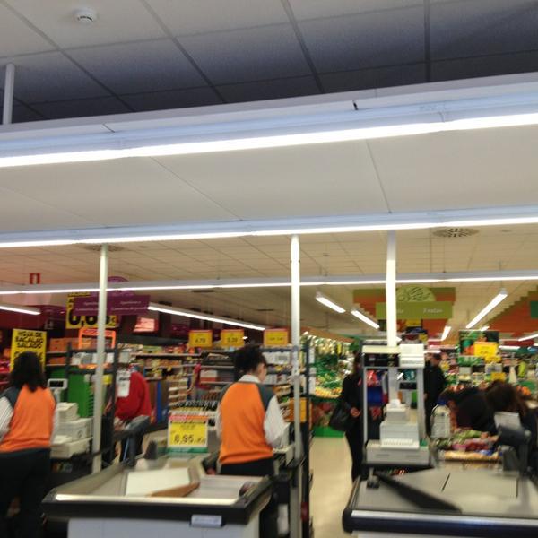 Photo taken at Mercadona by Nilay K. on 3/20/2013