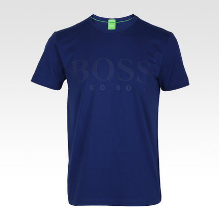 香港发货正品HUGO BOSS/雨果博斯T恤 男装时尚胶印LOGO短袖T恤