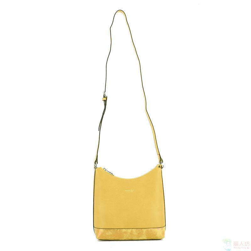 POURCHET 法国宝榭Arcade Mtalise系列 斜挎包 黄色 85004