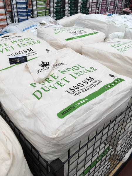 pure wool duvet inner