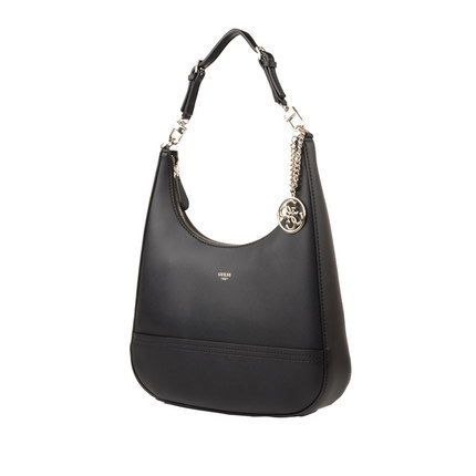 GUESS/盖尔斯2016新款 女士黑色新月单肩斜挎手提女包HWVG3976010
