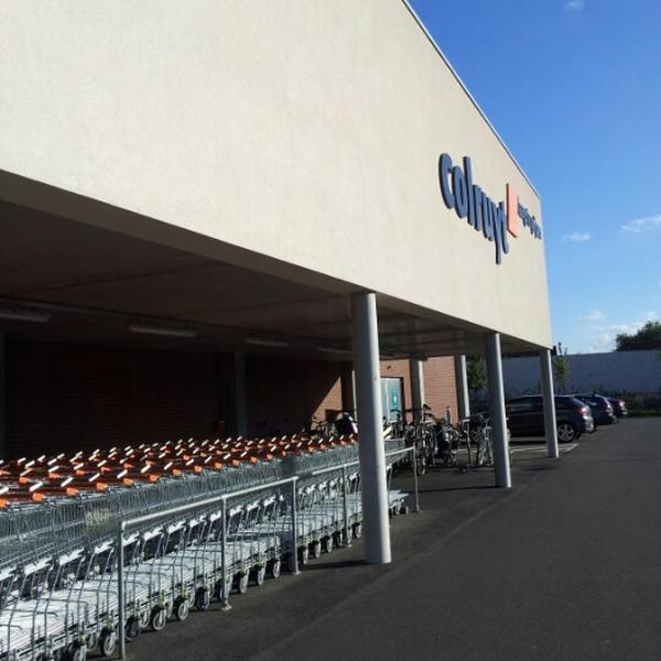 Photo taken at Colruyt by Hans V. on 9/29/2012