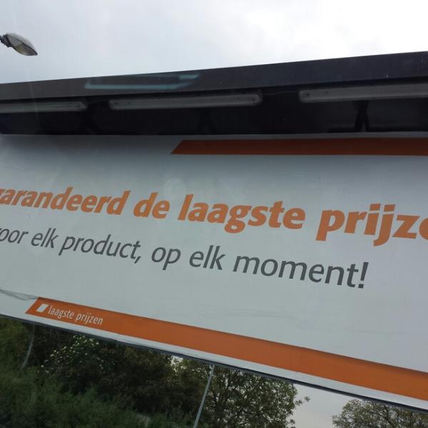 Photo taken at Colruyt by Hans V. on 4/24/2014