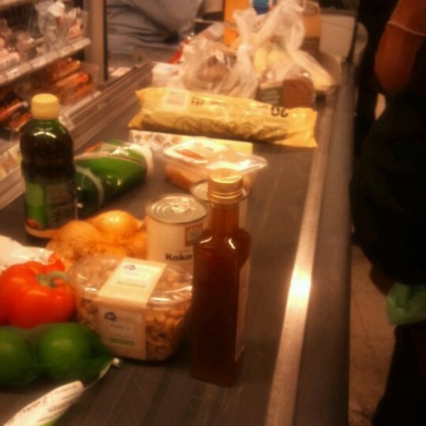 Photo taken at Albert Heijn by sanja n. on 10/28/2012