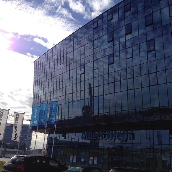 Photo taken at Albert Heijn by Erika on 10/26/2013