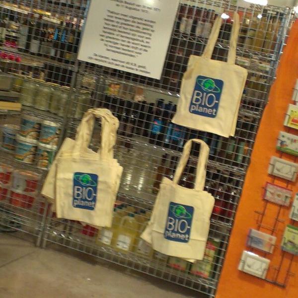 Photo taken at Bio-Planet Kortrijk by An D. on 3/25/2013