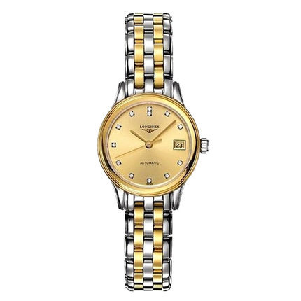 全球联保 浪琴手表军旗系列自动机械女表L4.274.3.37.7