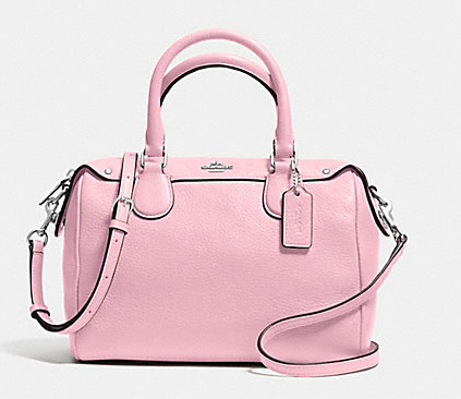 美国特惠COACH/蔻驰F36677女包迷你粒面皮水桶包手提单肩包 美国特惠COACH/蔻驰F36677女包迷你粒面皮水桶包手提单肩包