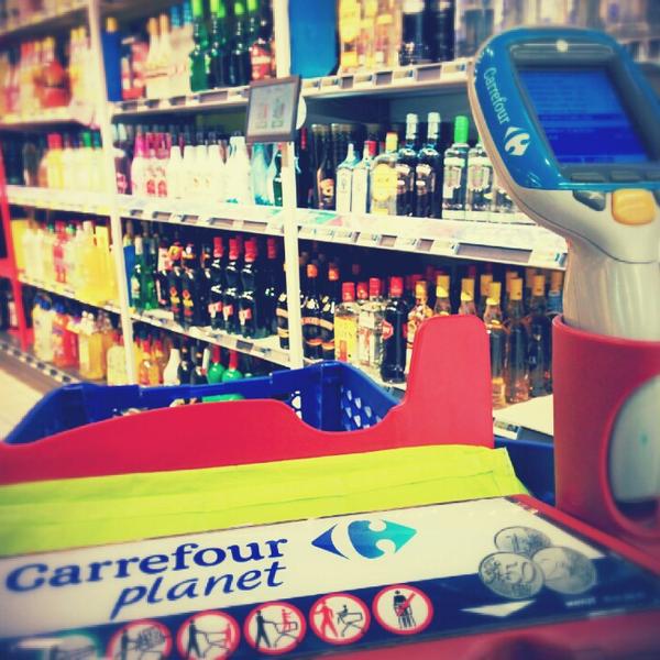 Photo taken at Carrefour by Renaud T. on 1/14/2014