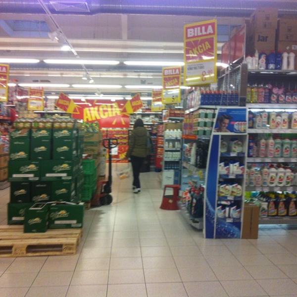 Photo taken at Billa by Daniel J. on 11/11/2012