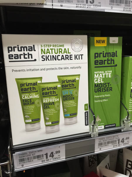 Primal Earth 男士护肤系列