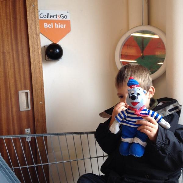 Photo taken at Colruyt by Elly C. on 10/12/2013