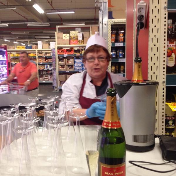 Photo taken at Colruyt by Elly C. on 9/20/2013