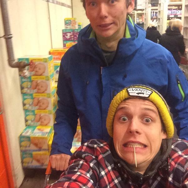 Photo taken at Colruyt by Sebastian B. on 1/17/2014