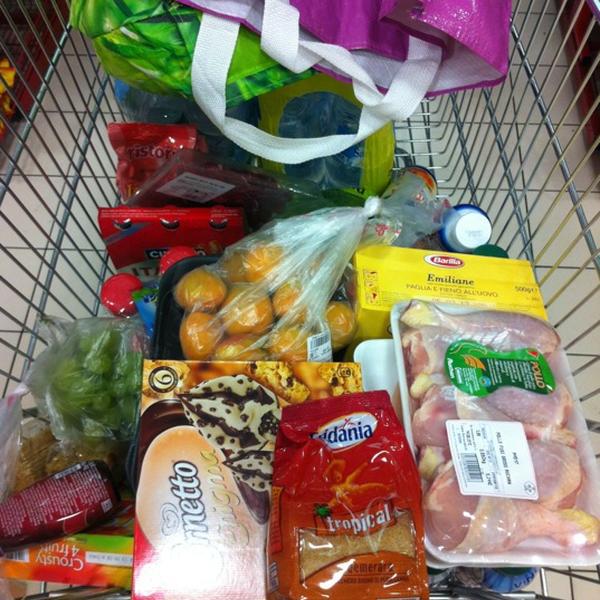 Photo taken at Auchan by Max B. on 8/11/2012-意大利威尼托布索伦戈费尔里那 Photo taken at Auchan by Max B. on 8/11/2012