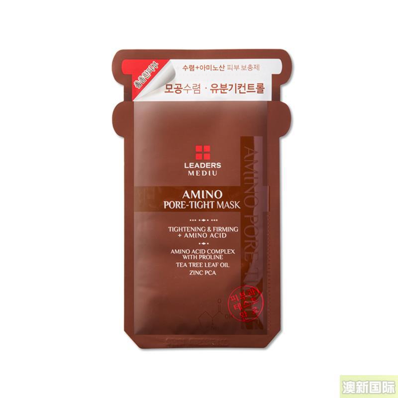 LEADERS丽得姿 AMINO收缩毛孔面膜贴 10片/盒 LEADERS丽得姿 AMINO收缩毛孔面膜贴 10片/盒