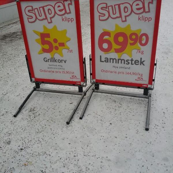 Photo taken at ICA Supermarket Årstahallen by Fredrik L. on 1/21/2012