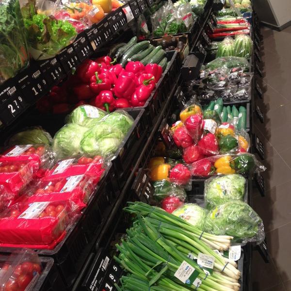 Photo taken at Albert Heijn by Andrew B. on 1/9/2014