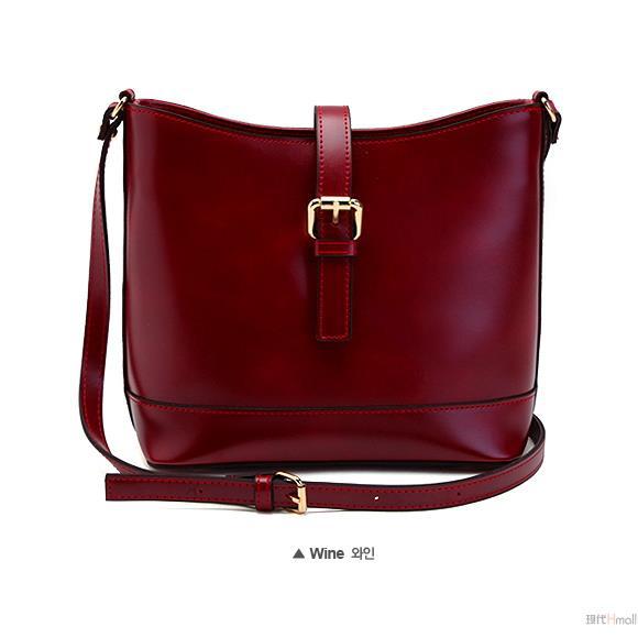 McLaNEE 单肩包斜挎包(酒红色) McLaNEE 单肩包斜挎包(酒红色)