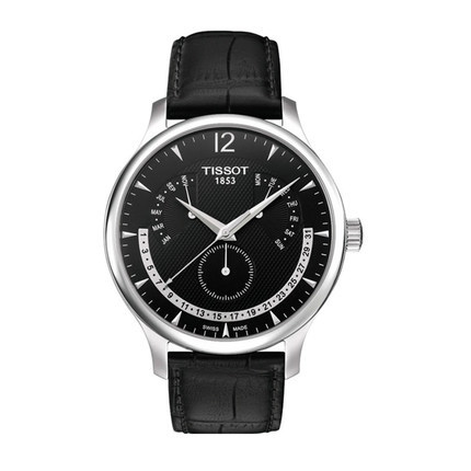 全球联保天梭TISSOT-俊雅系列男表 T063.637.16.057.00 石英手表