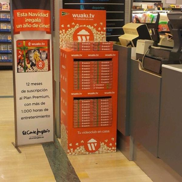 Photo taken at El Corte Inglés by Gorka A. on 12/19/2012