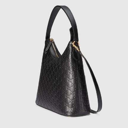美国直邮 Gucci/古奇 gucci2937双G压花女包皮包新月包单肩包 美国直邮 Gucci/古奇 gucci2937双G压花女包皮包新月包单肩包
