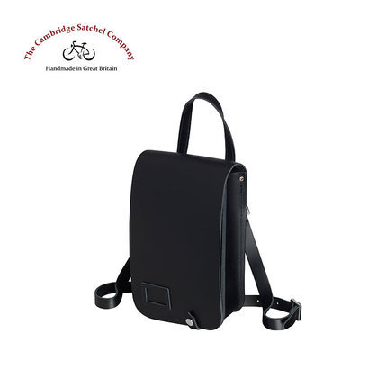Cambridgesatchel英国Map系列小号黑色男士单肩斜