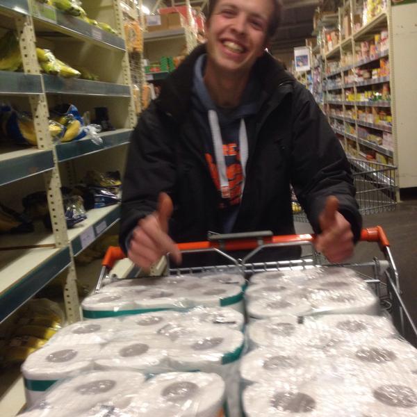 Photo taken at Colruyt by Thomas F. on 3/13/2015